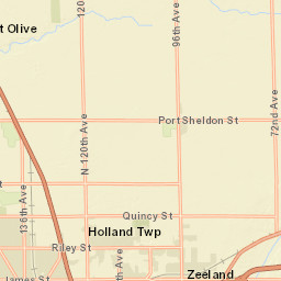 The Holland Sentinel Garage Sale Locator Map