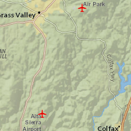 Western States Endurance Run Map