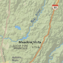 Western States Endurance Run Map