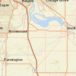 Usgs Site Map For Usgs Cannon River At Northfield Mn