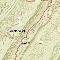 Garrett County Md Gis Usgs -- Groundwater Watch