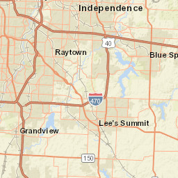 Johnson County Mo Gis Map Usgs -- Groundwater Watch