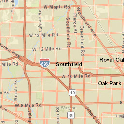 Southfield Zip Code Map City Of Southfield Oneview