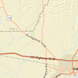 Selma alabama map