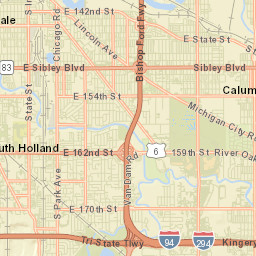 354 Harvey Oak Forest Loop Pace Suburban Bus