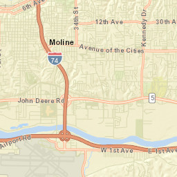 Davenport Ia Zoning Map Moline Zoning Web Map