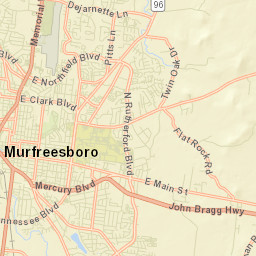 Rutherford County Zip Code Map Rutherford County Historic Structures
