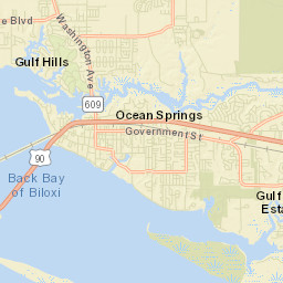 Map Of Ms Gulf Coast - Maping Resources