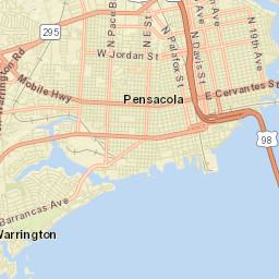 City Of Pensacola Map Gomaps 4.0