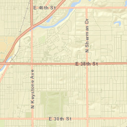 Indiana Census Tract Map Census Tract 3517, Indianapolis City (Balance), Indiana - Opportunitydb