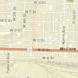 Zip code for mccook ne