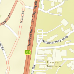 Get Newcastle University Campus Map Background