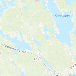 kuohijärvi kartta Kangasalan liikunta  ja ulkoilureitit