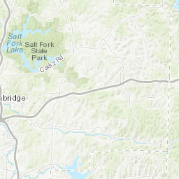 Salt Fork State Park Map - Maps For You