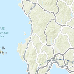 道路路線網図 幅員マップ