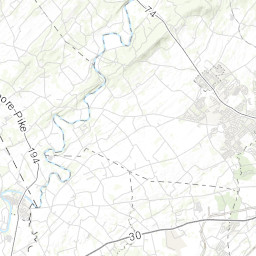 Adams County Pa Gis Mapping Aeromagnetic Map Of The Mcsherrystown Quadrangle And Part Of The  Littlestown Quadrangle, Adams County, Pennsylvania