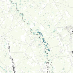 Bryan County Ga Gis Map Bryan County Ga Summits Map