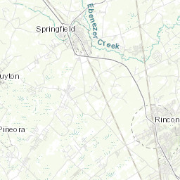 Bryan County Ga Gis Bryan County Ga Summits Map
