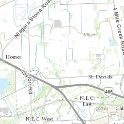 St Davids Ontario Map St. Catharines 1879