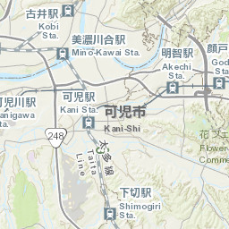 地図で見る生態水文学研究所 生態水文学研究所