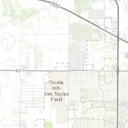 City Of Ocala Zoning Map City Of Ocala Utility Territory