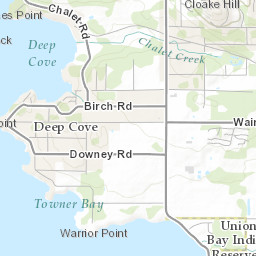 Saanich Gis Map | Color 2018