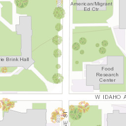 University Of Idaho Interactive Campus Map
