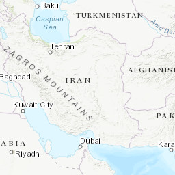 plateau of iran map Iranian Plateau Peakbagger Com plateau of iran map
