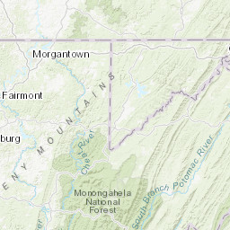 James River Watershed Map