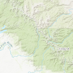Sublette County Map Server Sublette County Wy Summits Map