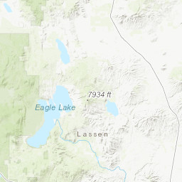 Eagle Lake Ca Map