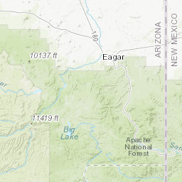 Mogollon New Mexico Map Mogollon Mountains - Peakbagger.com