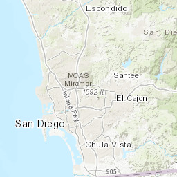 San Diego Zoning Map Gis Arcgis Enterprise - County Of San Diego - Pds - Zoning & Property  Information - Simplified (Zoom In To See Zoning)