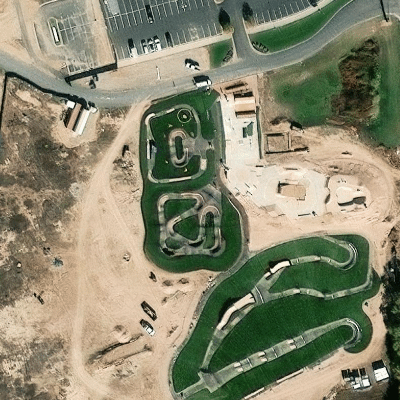 Vernal pumptrack