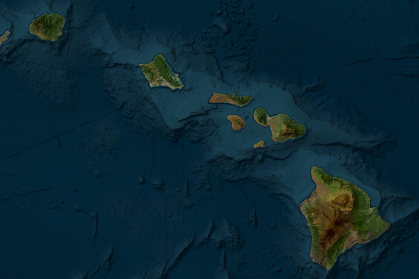 Satellite imagery of location of the item 'Generalized Soil Map of the Hawaiian Islands' (47412)