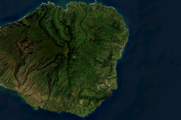 Satellite imagery of location of the item 'Soil Map of the Hawaiian Islands ' (47382)