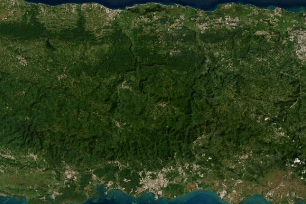 Satellite imagery of location of the item 'Soil Map of Puerto Rico' (45908)
