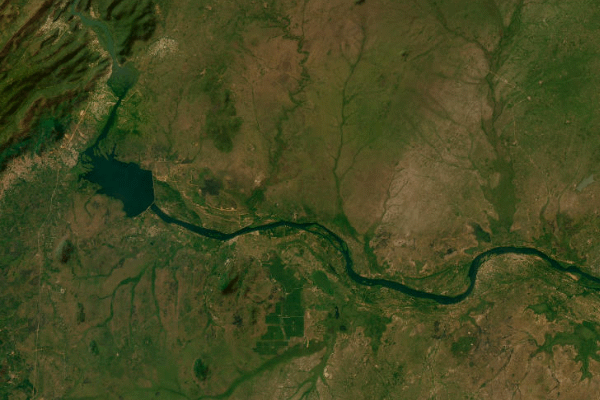 Satellite imagery of location of the item 'Report on the Detailed Soil Survey of the Lower Volta Flood Plains' (308)