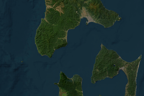 Satellite imagery of location of the item 'Soil Survey of Hiyama Subprefecture' (18)