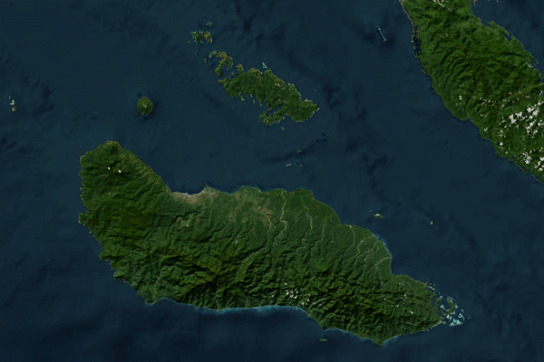 Satellite imagery of location of the item 'Land Resources Study No. 18 The Land Resources of the Solomon Islands' (653)