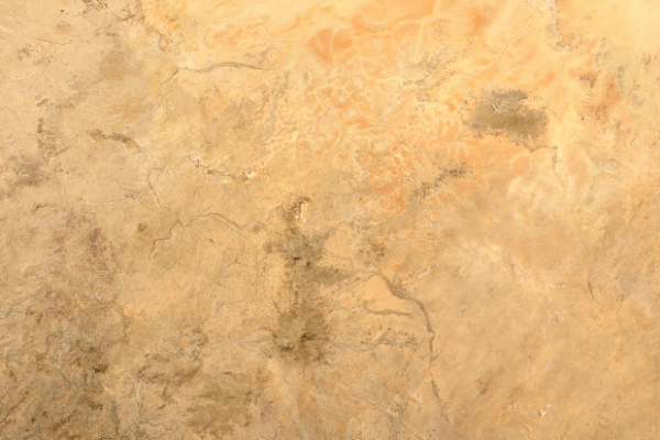 Satellite imagery of location of the item 'Ecological Imbalance in the Republic of the Sudan - with Reference to Desertification in Darfur' (530)