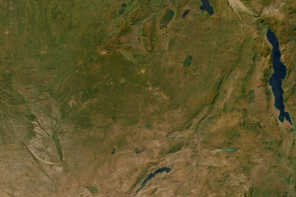Satellite imagery of location of the item 'Soils Map of the Republic of Zambia' (45690)