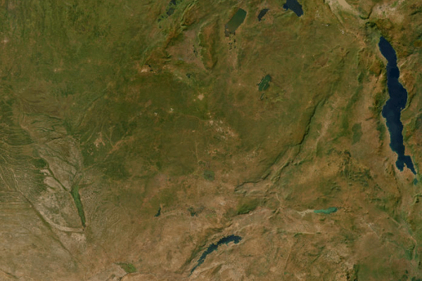 Satellite imagery of location of the item 'The Republic of Zambia - Soils' (45743)
