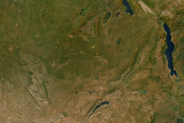 Satellite imagery of location of the item 'Soils of Zambia' (44941)