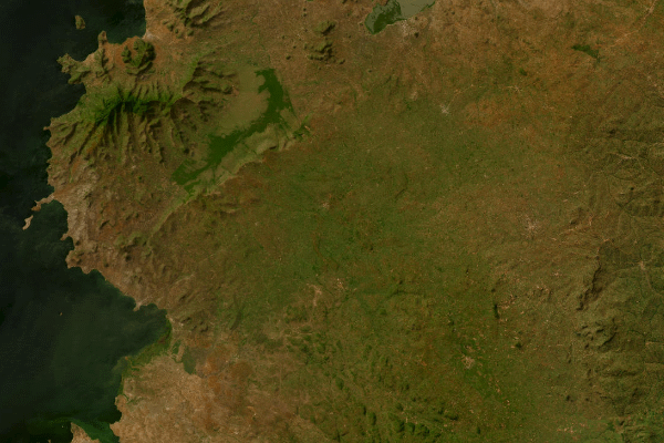 Satellite imagery of location of the item 'Soil survey of the East Konyango area Kenya' (2066)