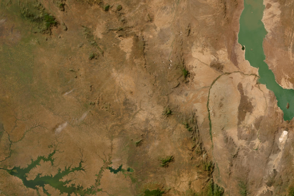 Satellite imagery of location of the item 'The Soils of Karamoja District, Northern Province of Uganda' (47643)