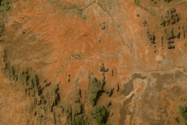 Satellite imagery of location of the item 'Soil and water conservation in Embu and Meru districts, Kenya' (2102)