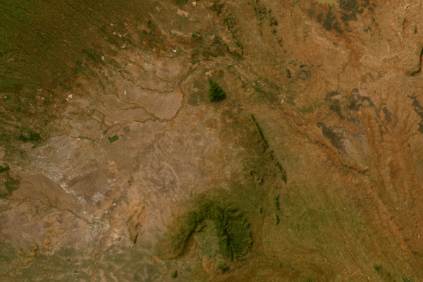 Satellite imagery of location of the item 'The Soils of the Nairobi-Thika-Yatta-Machakos Area' (25443)