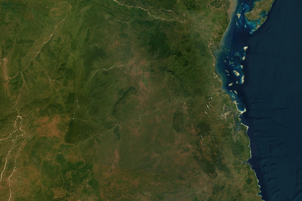 Satellite imagery of location of the item 'Arable Farming in Tanzania' (41885)