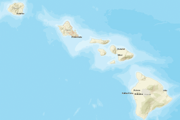 Topographical location of the item 'Soil Map of the Hawaiian islands' (47376)